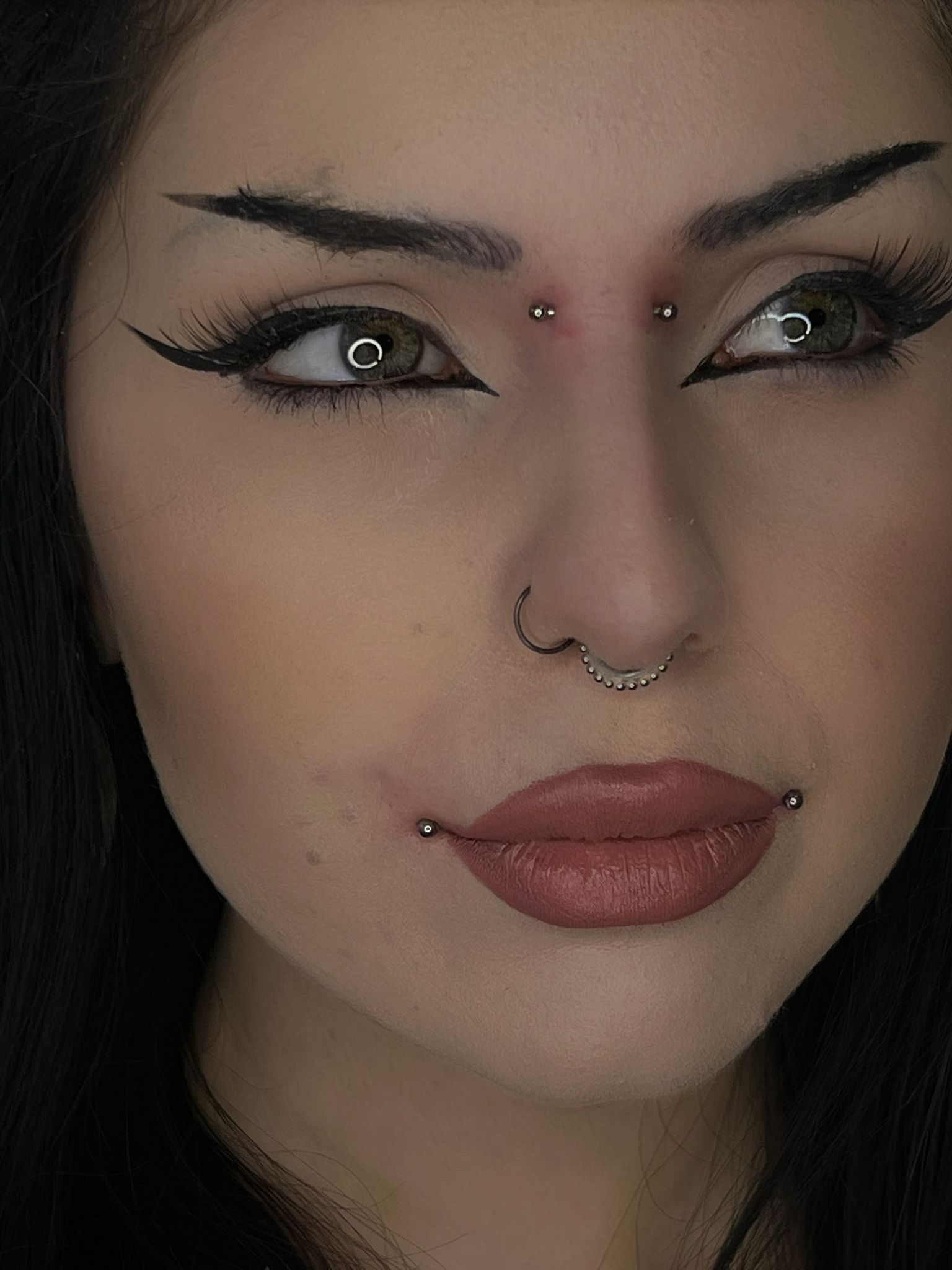 Bridge piercing