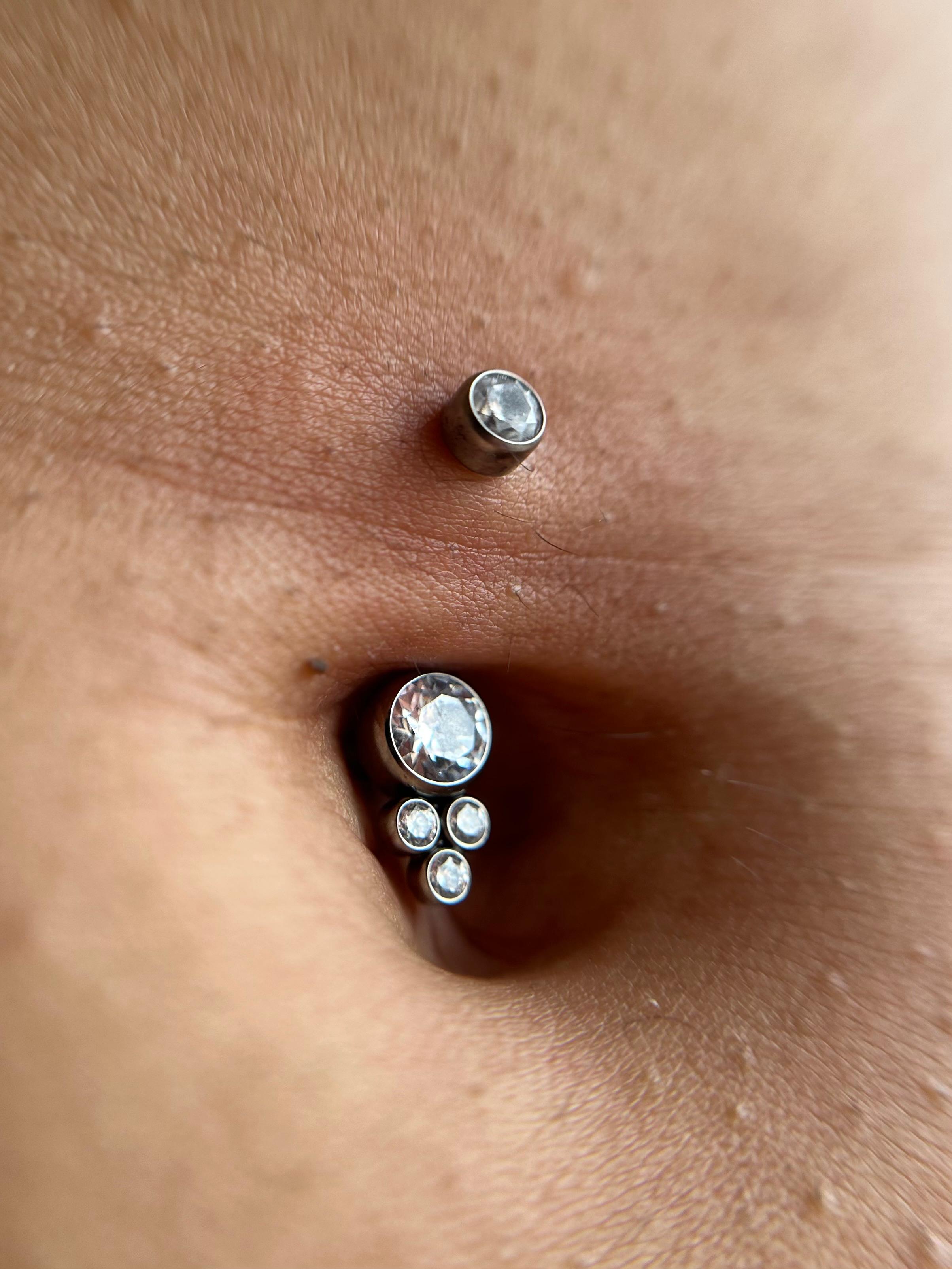 Navel piercing