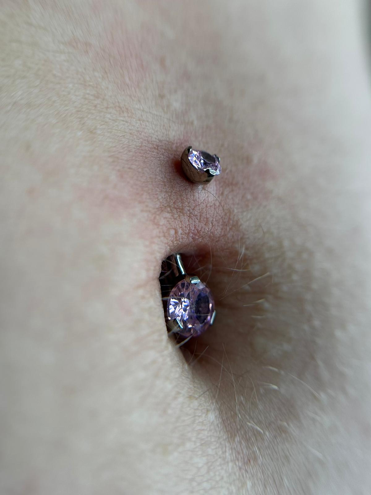 Navel piercing