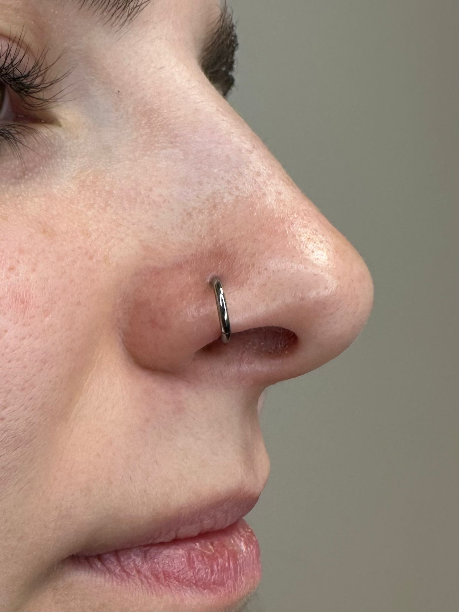 Nostril piercing